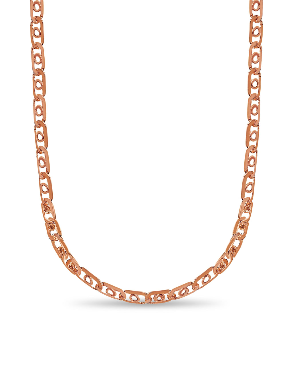 Bullet Tiger Eye Solid White/Yellow/Rose Gold Handmade Necklace , 16mm, 16-30 Inch
