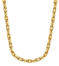 Anchor Mariner Solid White/Yellow/Rose Gold Handmade Necklace , 14mm, 16-30 Inch