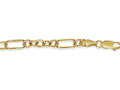 Curb Solid White/Yellow/Rose Gold Handmade Necklace , 6mm, 16-30 Inch