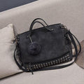 Rustic Charm Leather Shoulder Bag – Stylish Cowgirl Handbag