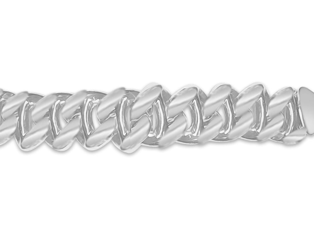 Mariner Solid White/Yellow/Rose Gold Handmade Bracelet , 9mm, 6.5-10 Inch