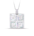 Greek Key Pendant