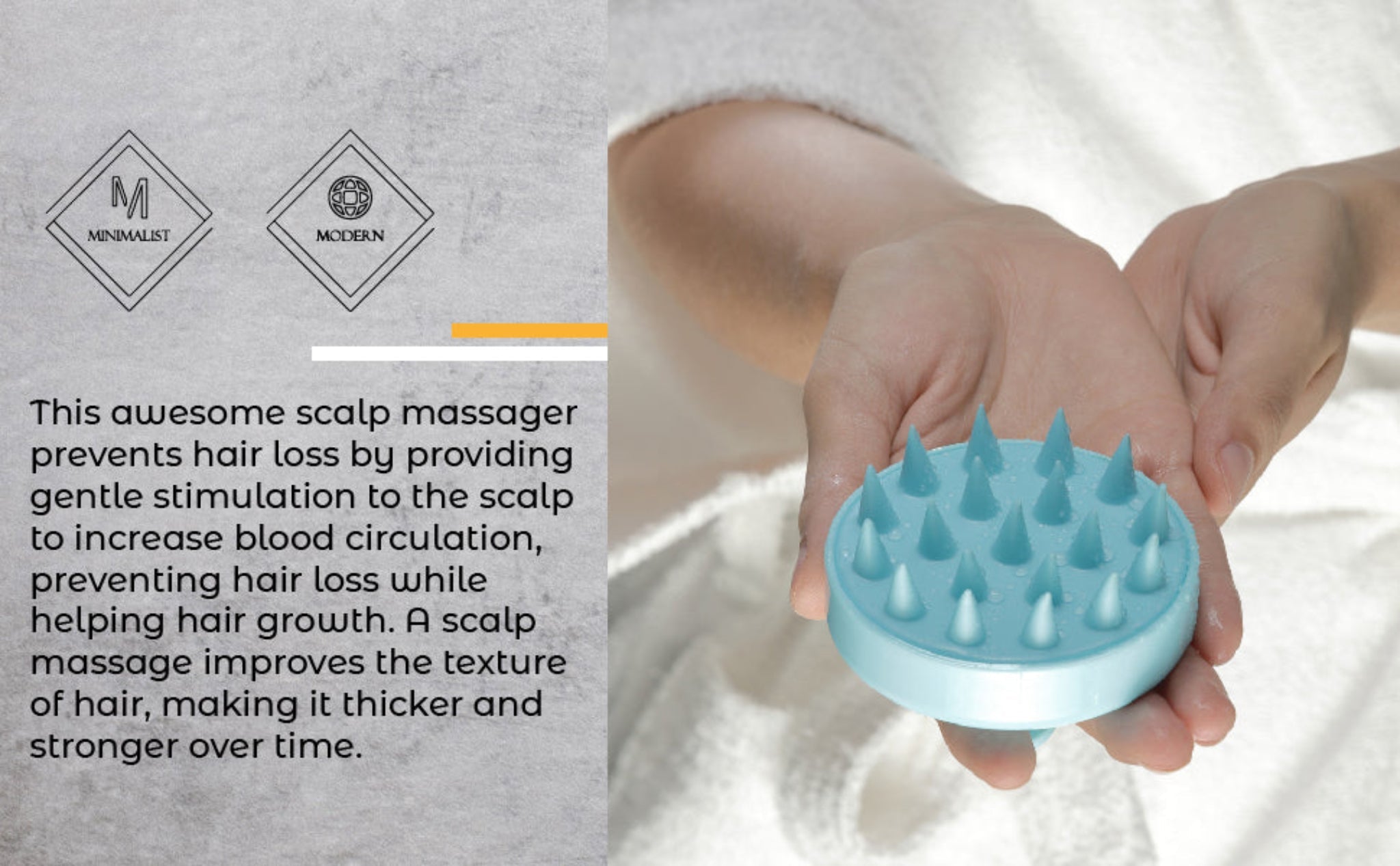 2-Pack Hair Scalp Massager