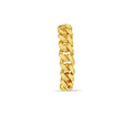 Miami Cuban Solid White/Yellow/Rose Gold Handmade Bracelet , 10mm, 6.5-10 Inch