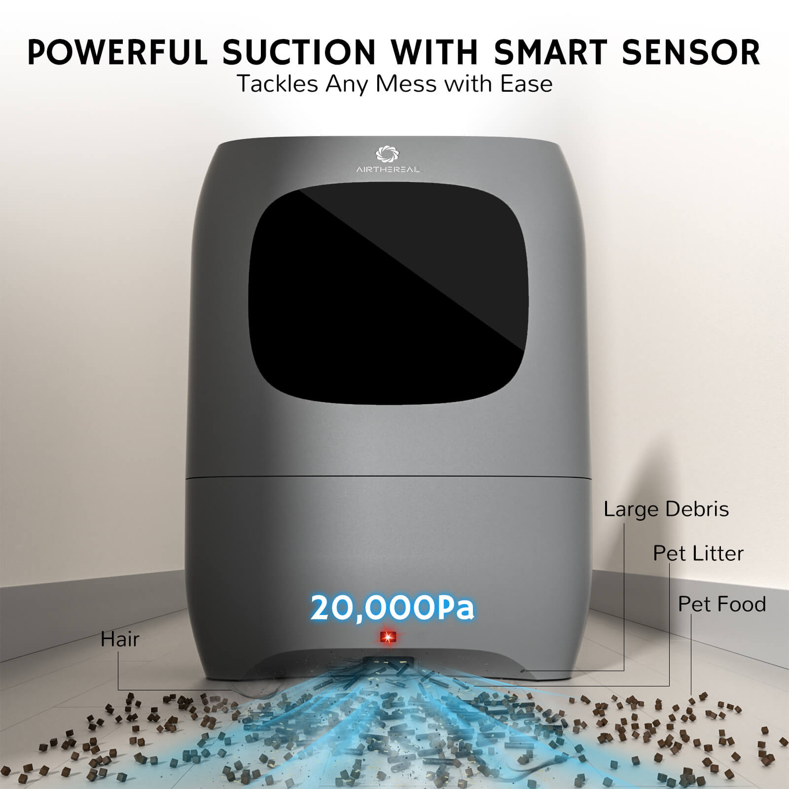 T1 Touchless Vacuum Automatic Dustpan