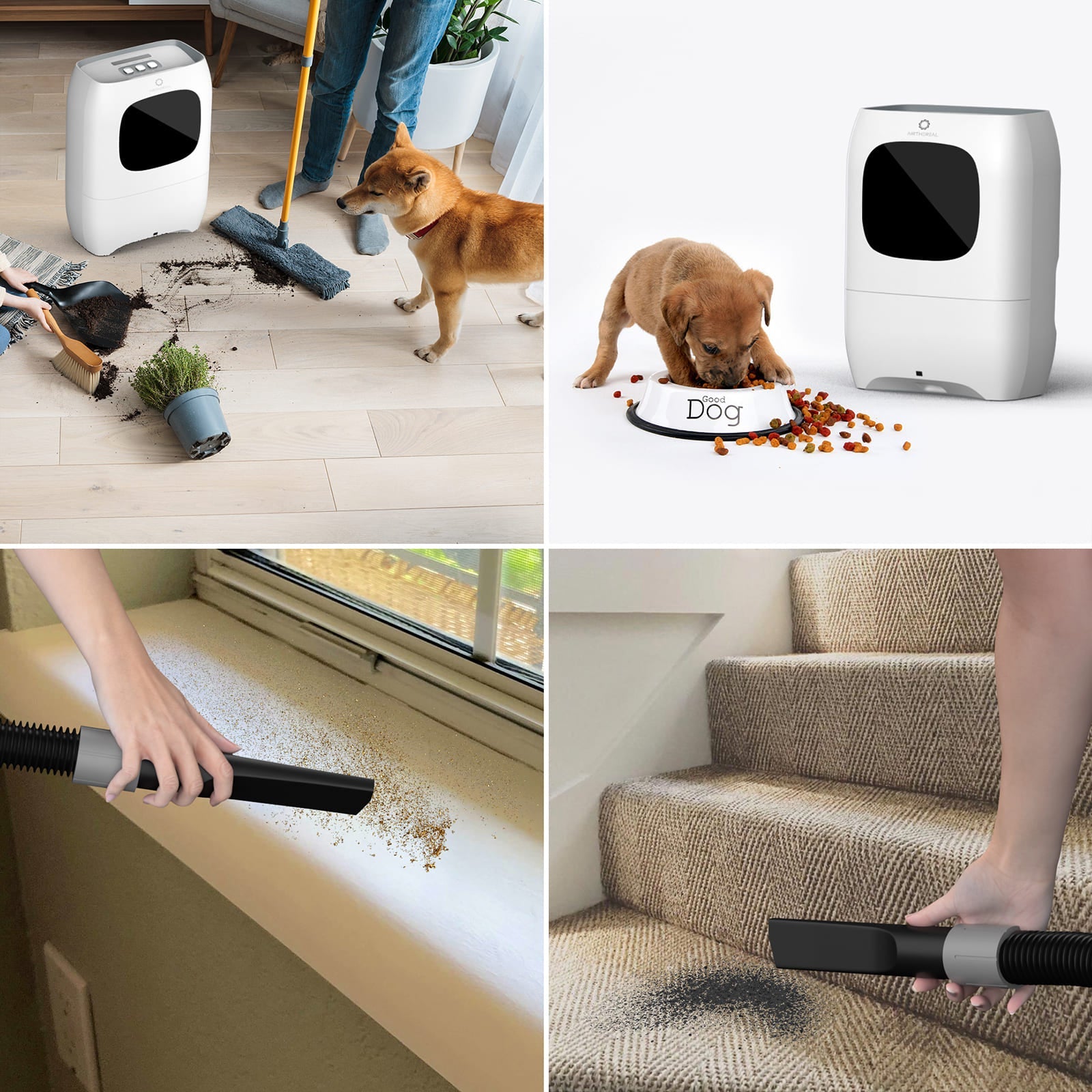 T1 Touchless Vacuum Automatic Dustpan