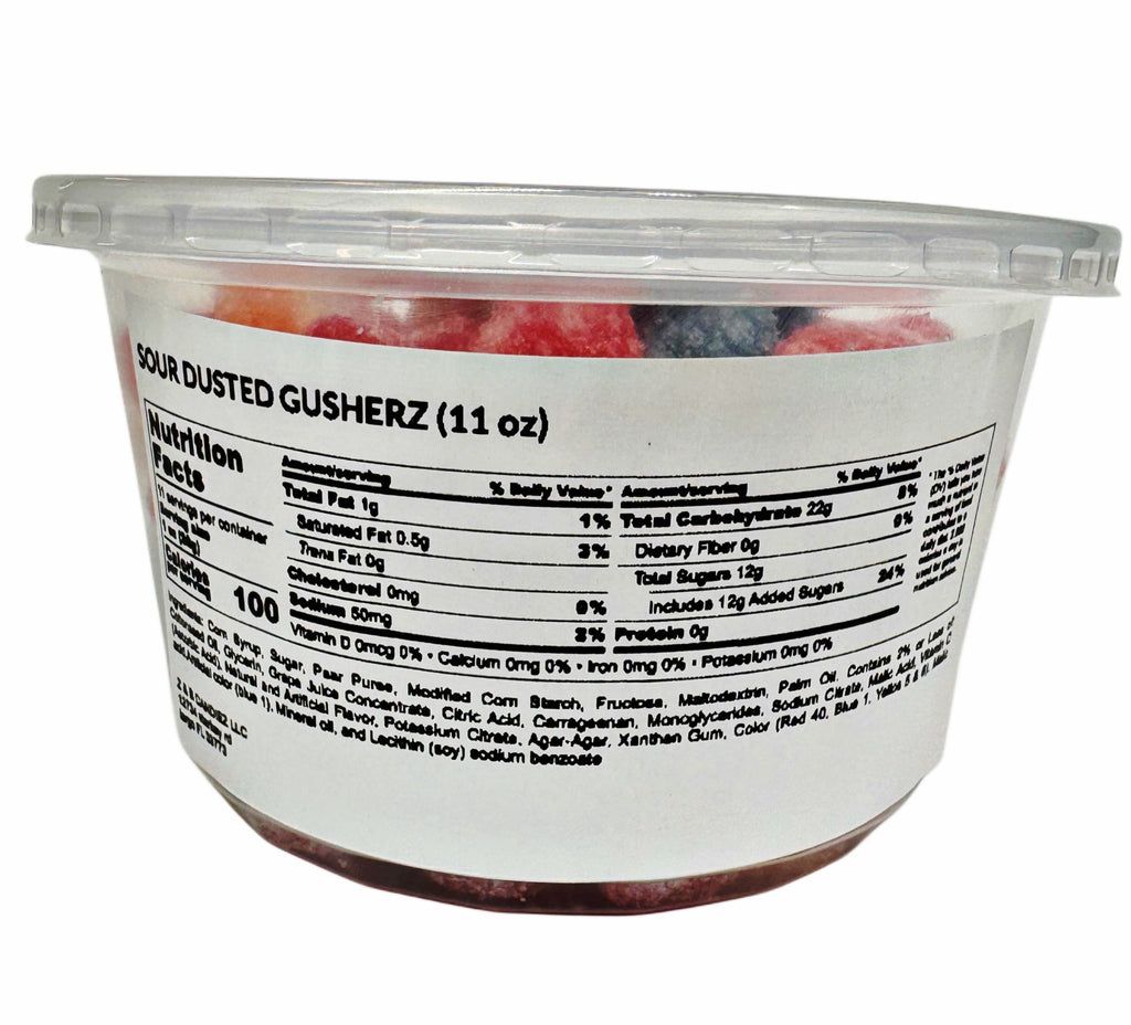 SOUR DUSTED GUSHERZ