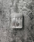 SHUFFLE POCKET QUEENS V2 (Satin Silver)