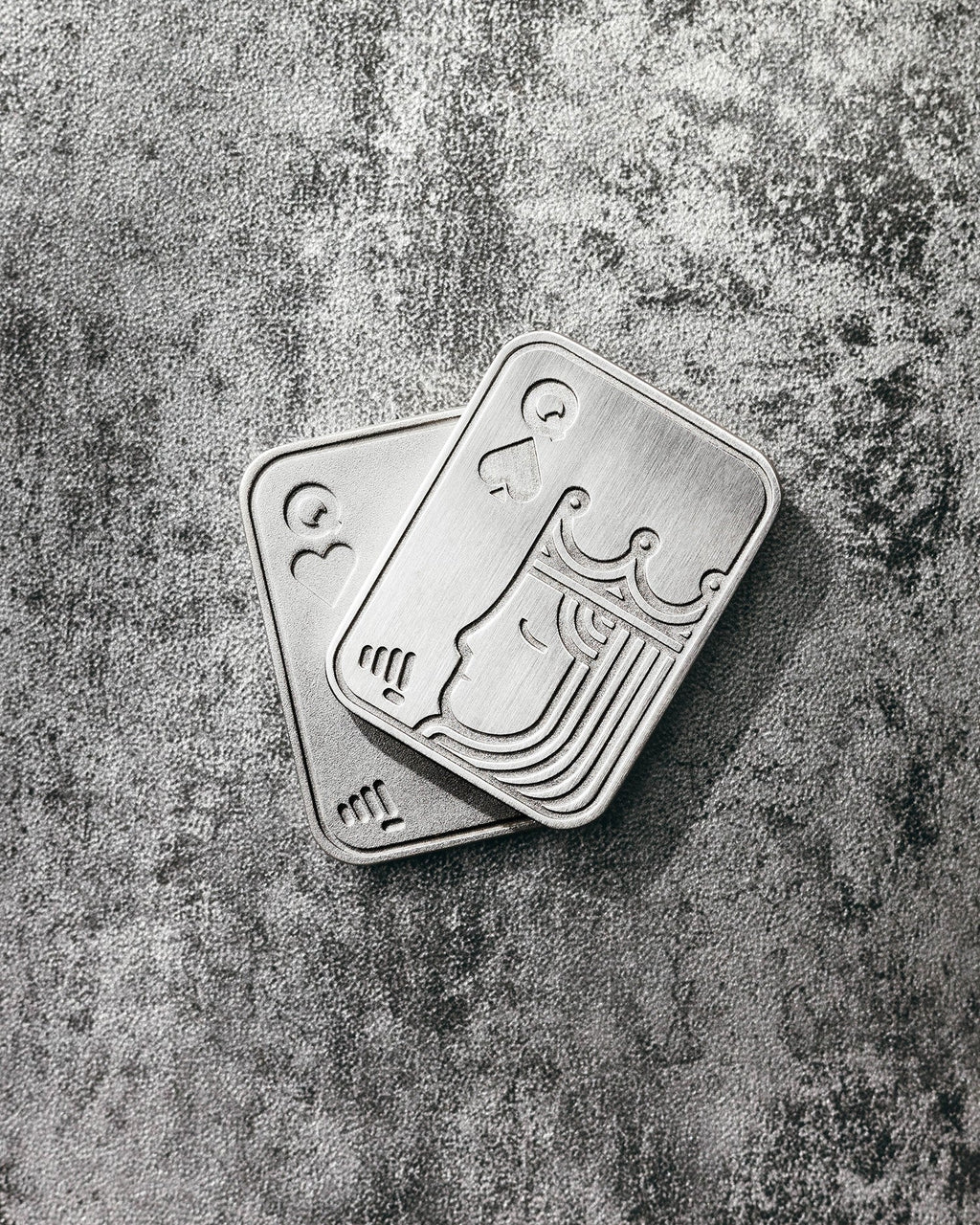 SHUFFLE POCKET QUEENS V2 (Satin Silver)