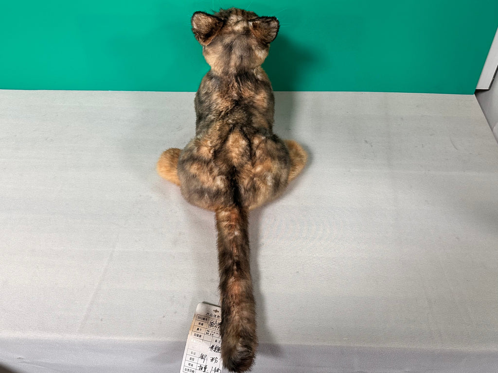 Plush leopard-print cat-Handmade Life-Size Companion & Pet Memorial