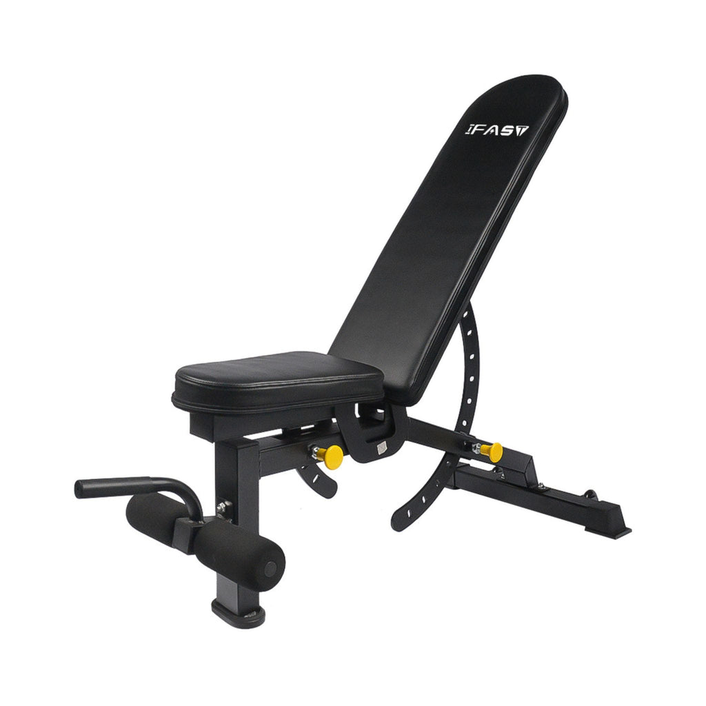 Rovix 1000LBS Multi-Functional Barbell Rack Squat Power Cage With Weight Bench (SAK35822)