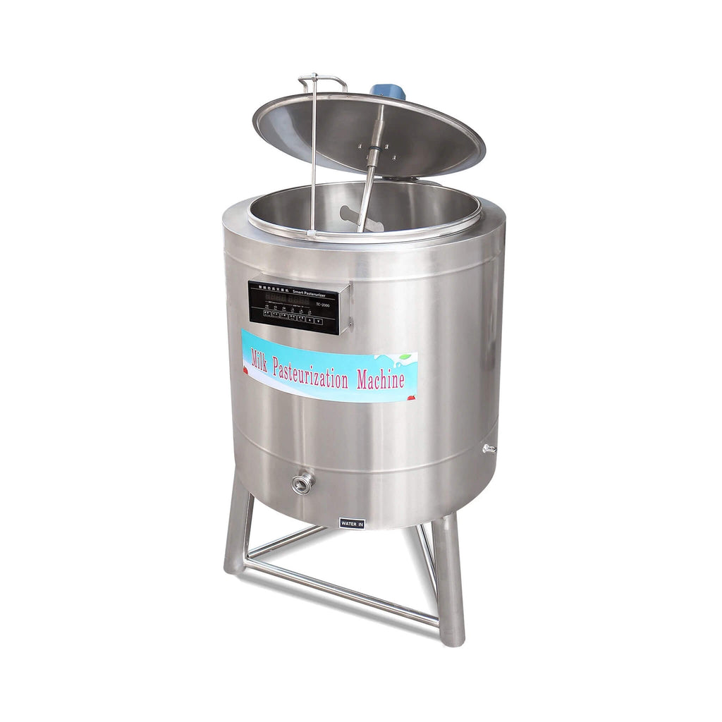 Heavy-Duty 220V Stainless Steel Commercial Milk And Ice Cream Mix Pasteurizer Machine [Without Plug] (SAK81320)