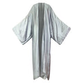 Grey Silk Kimono