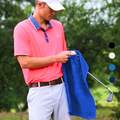 Velour Fingertip Golf Towel: 100% Cotton Terry Velour - Pack of 6