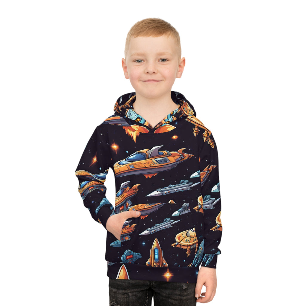 Galactic Voyage Children's Hoodie (AOP)