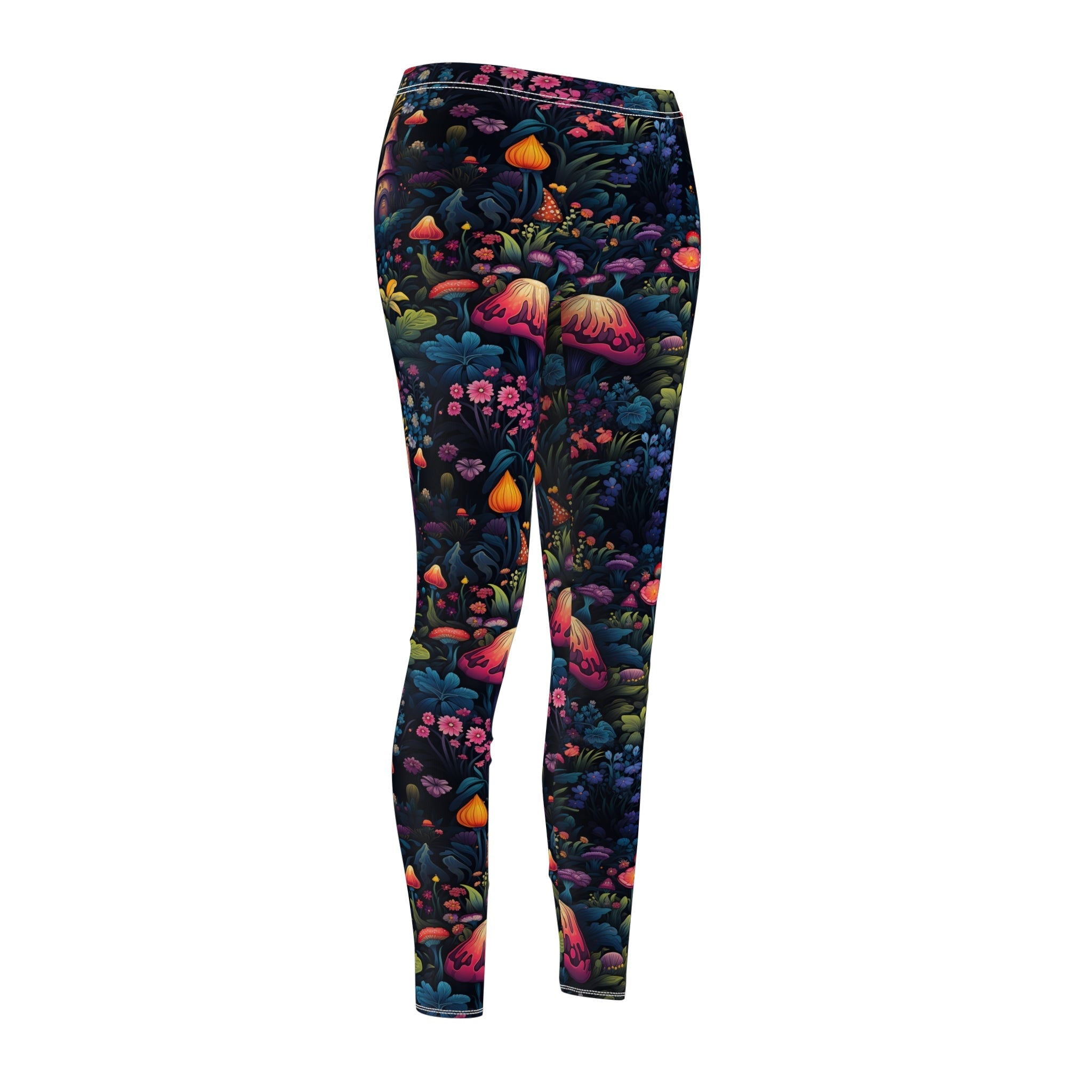 Fairy Tale Magical Forest Women's Cut & Sew Casual Leggings (AOP)