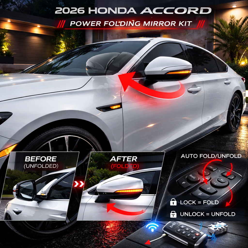 2023-2026 Xgen Accord Folding Mirror Kit