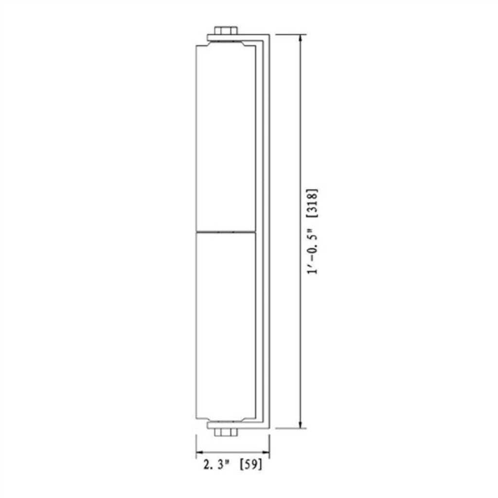 [12-18FT] Heavy-Duty St. Louis-Style Steel Sliding Driveway Gate (SAK64978)