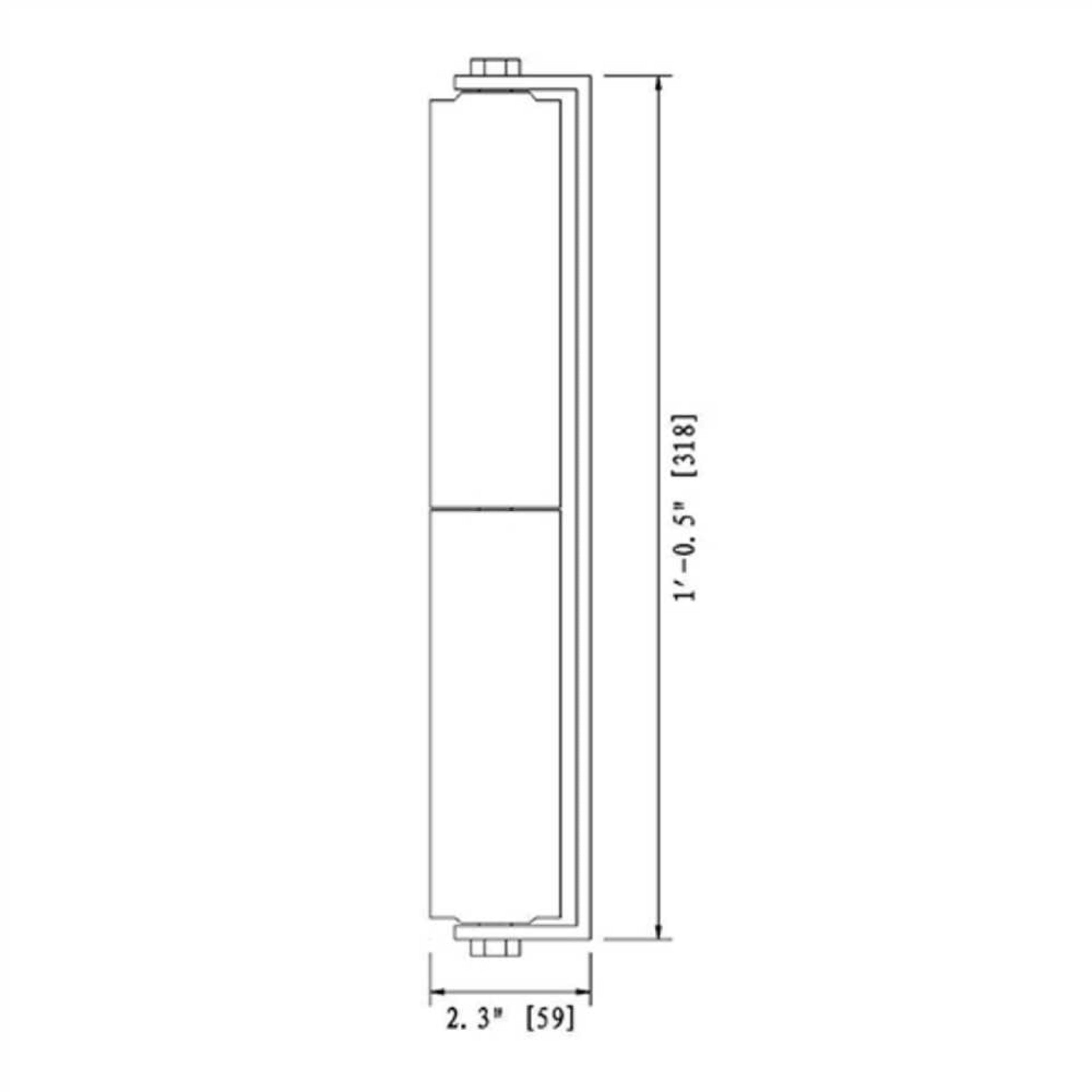 [12-18FT] Heavy-Duty St. Louis-Style Steel Sliding Driveway Gate (SAK64978)