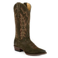 Stetson Casey (Brown) - Women's Suede Leather Cowgirl Boot