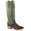 Stetson Clover (Green) - Women's Leather Cowgirl Boot