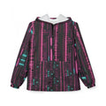 Cyberpunk Hacker Windbreaker Jacket (AOP)  #HackerChic #FashionFuturist #NerdyAndProud"