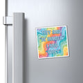 Bespattered Facade "Be Humble" Refrigerator Magnet