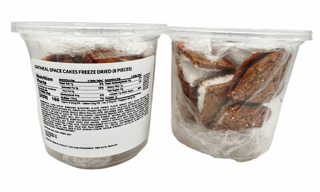 OATMEAL SPACE CAKEZ FREEZE DRIED (8pieces)