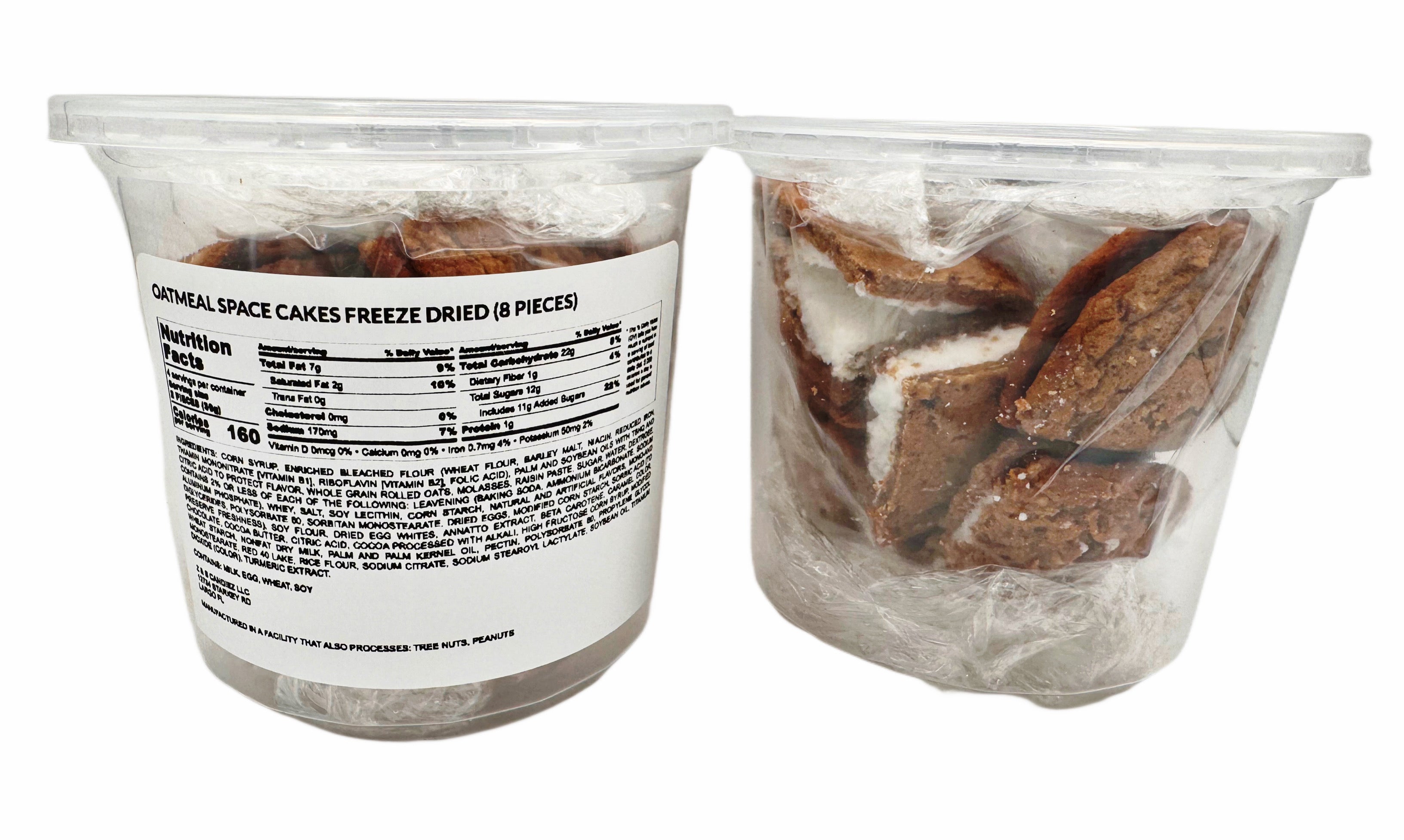 OATMEAL SPACE CAKEZ FREEZE DRIED (8pieces)