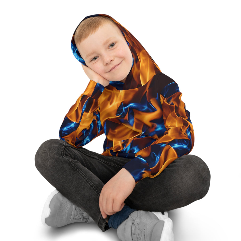 BlazeBurst Children's Hoodie (AOP)