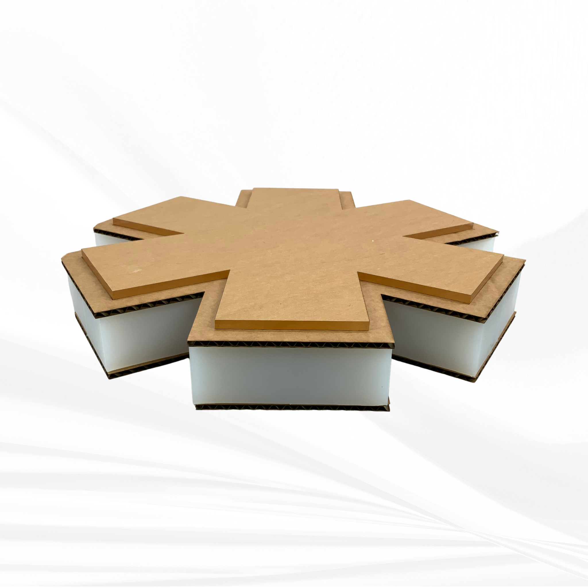 First Responder Mold | 12" Tall | Firefighter Maltese Cross Mold, EMT/EMS Mold, Police Badge Mold