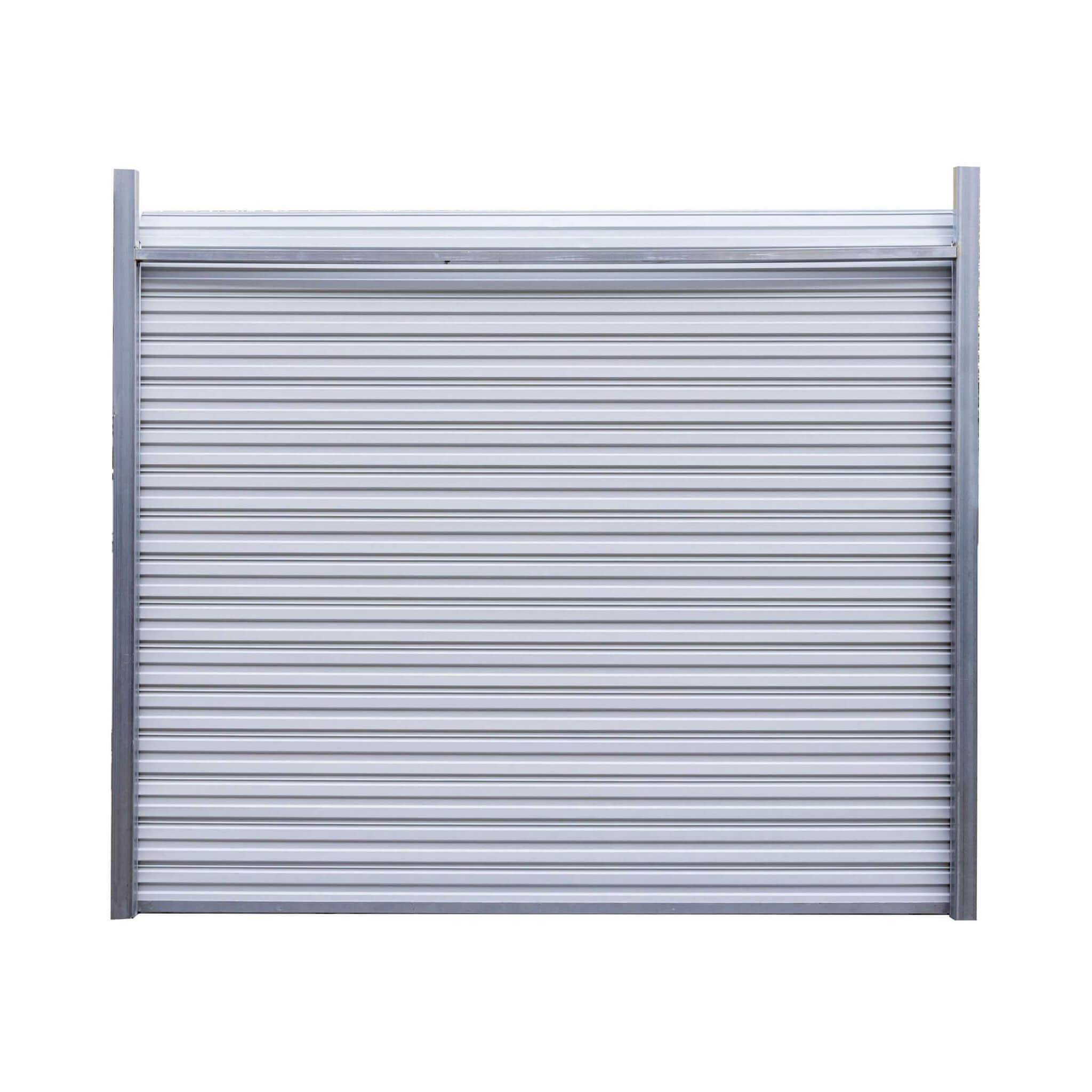 [12FT W X 10FT H] Heavy-Duty Pre-Lubricated Electric Roller Shutter Lifting Door (SAK46751)
