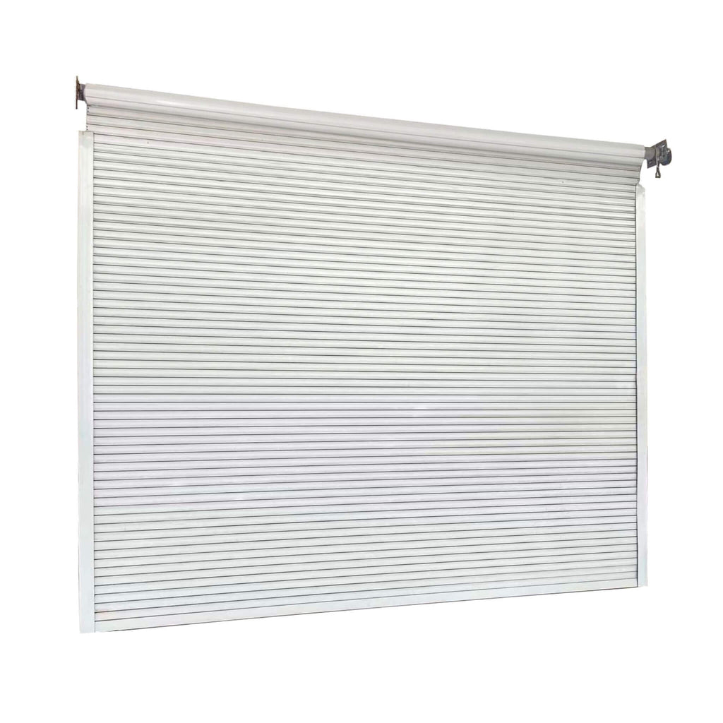 [12FT W X 10FT H] Heavy-Duty Pre-Lubricated Electric Roller Shutter Lifting Door (SAK46751)