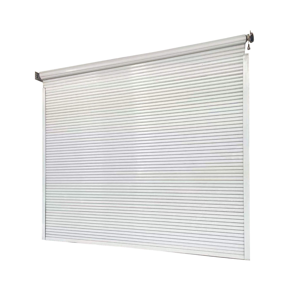 [12FT W X 10FT H] Heavy-Duty Pre-Lubricated Electric Roller Shutter Lifting Door (SAK46751)
