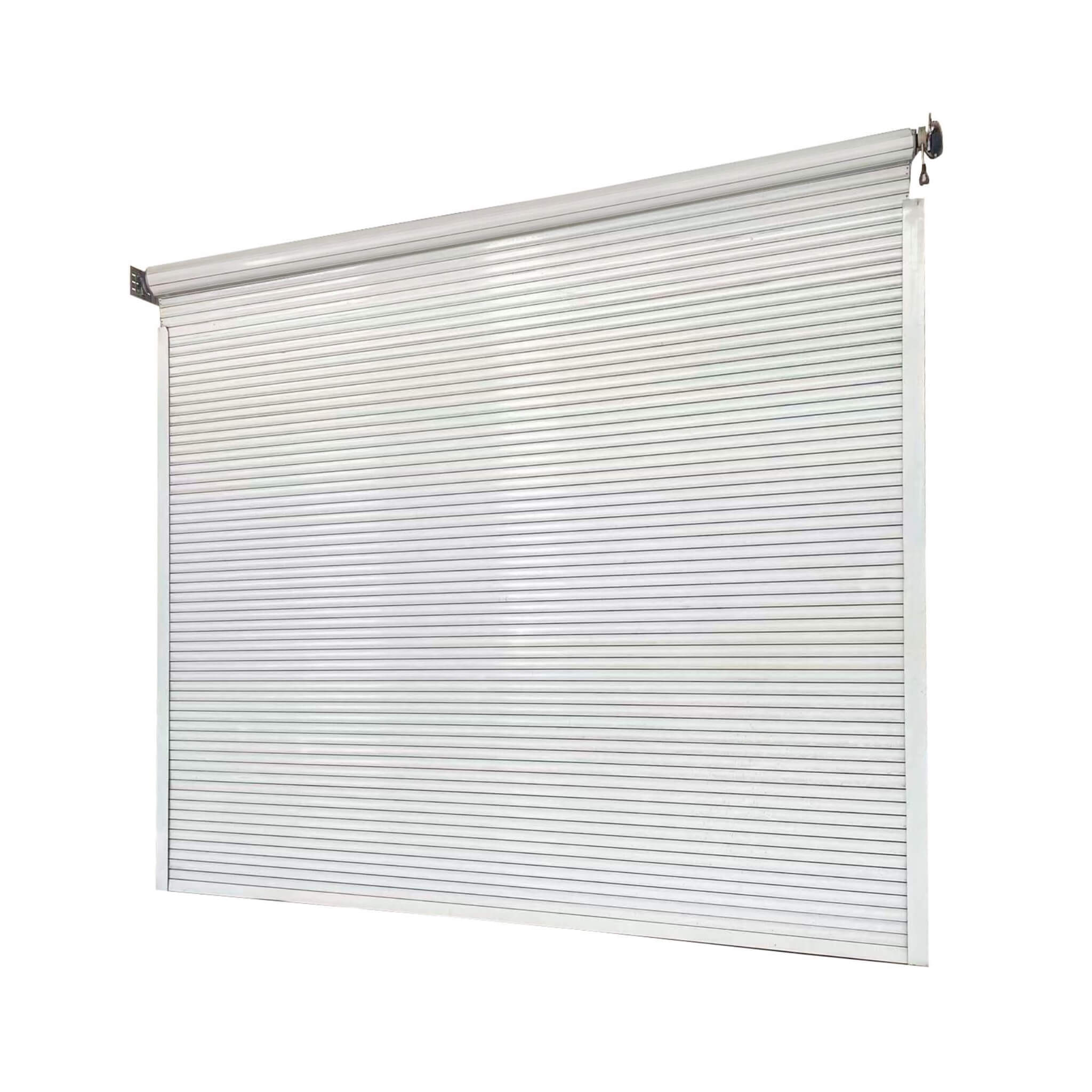 [12FT W X 10FT H] Heavy-Duty Pre-Lubricated Electric Roller Shutter Lifting Door (SAK46751)