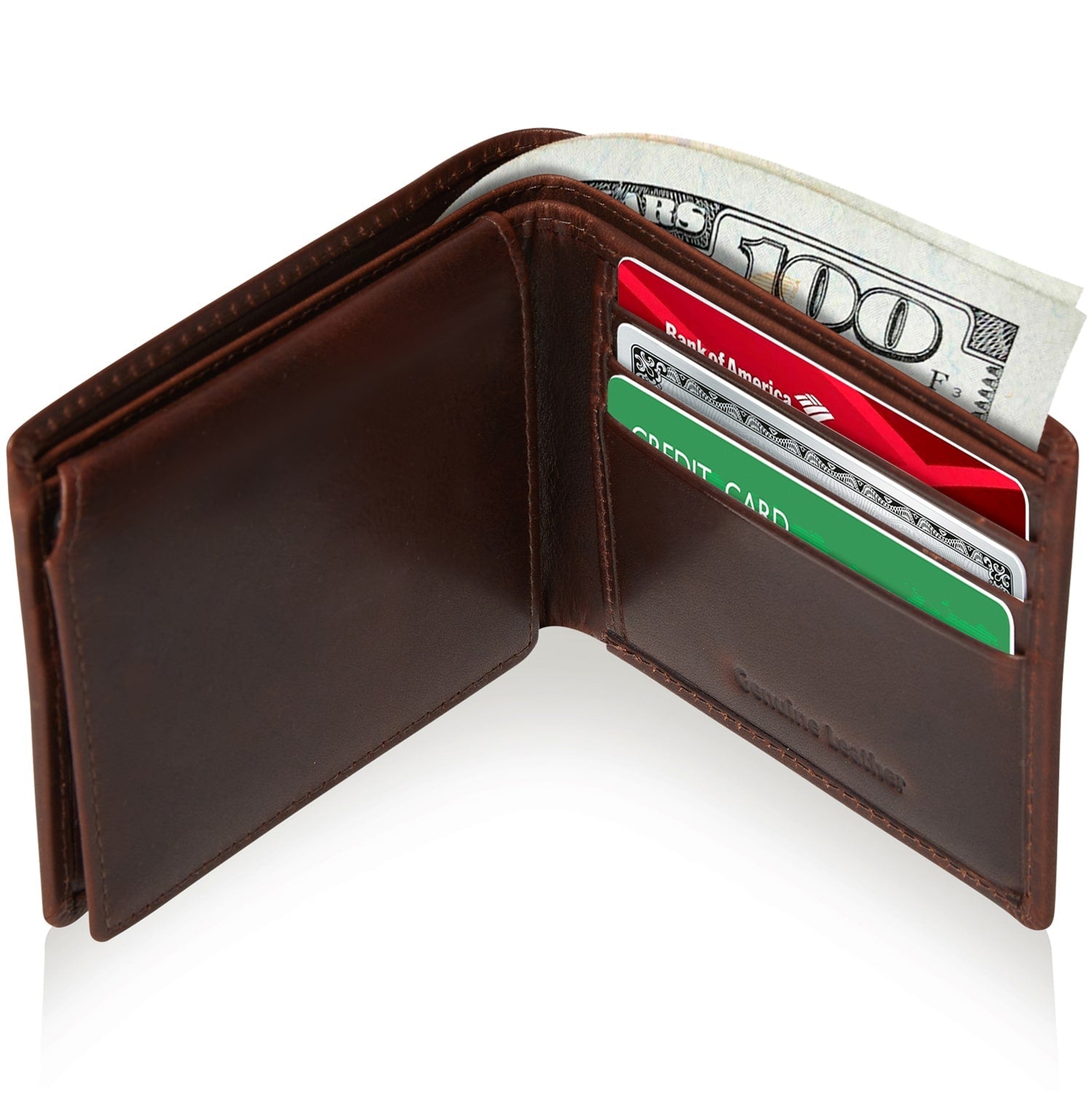 Leather Bifold Wallet