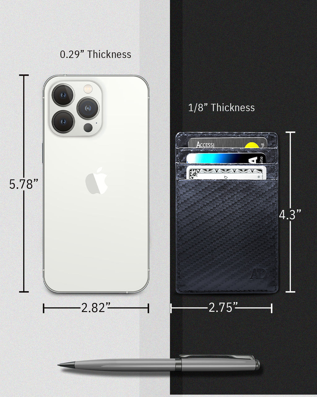 Slim Minimalist Card Holder