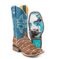 Tin Haul Hands Off - Women's Leather Cowgirl Boot