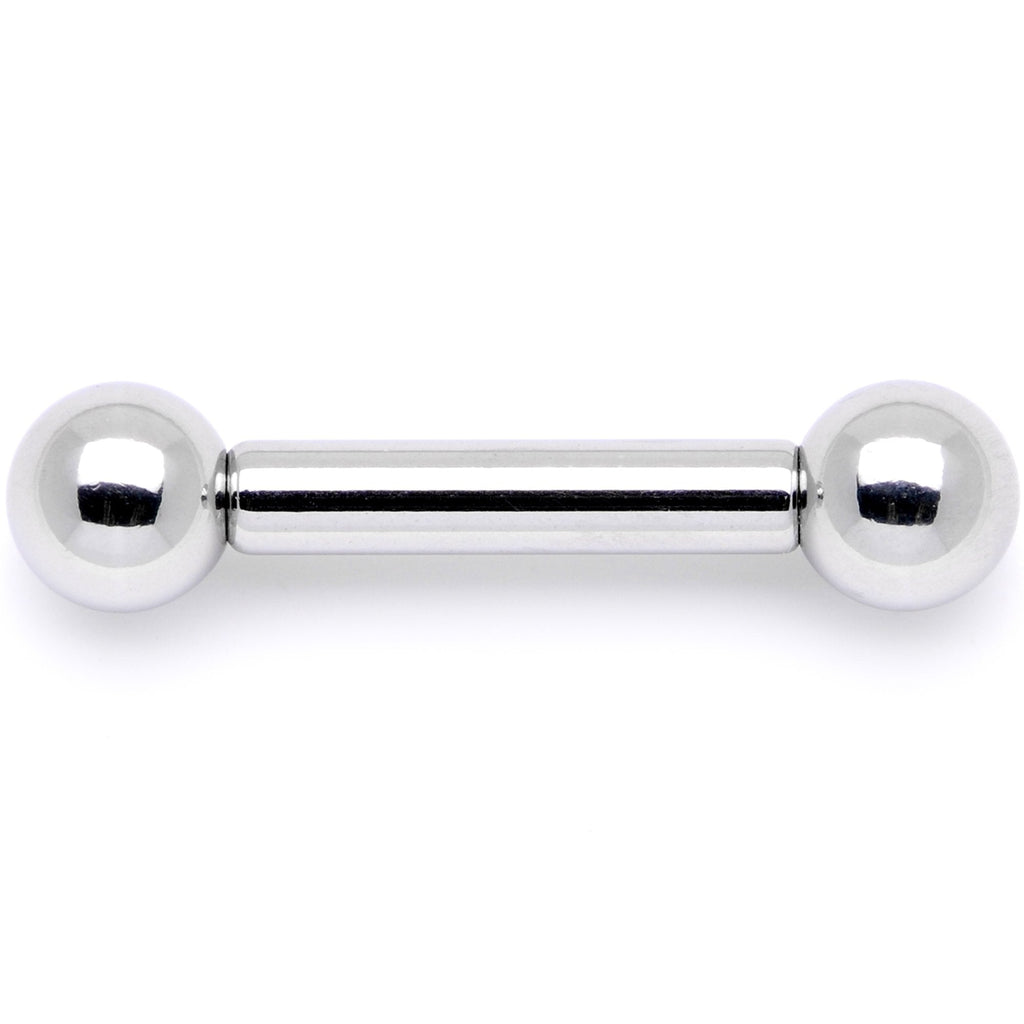 10G Stainless Straight Steel Barbell 1/2 5mm