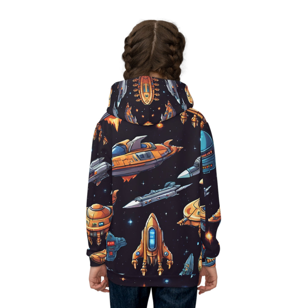 Galactic Voyage Children's Hoodie (AOP)