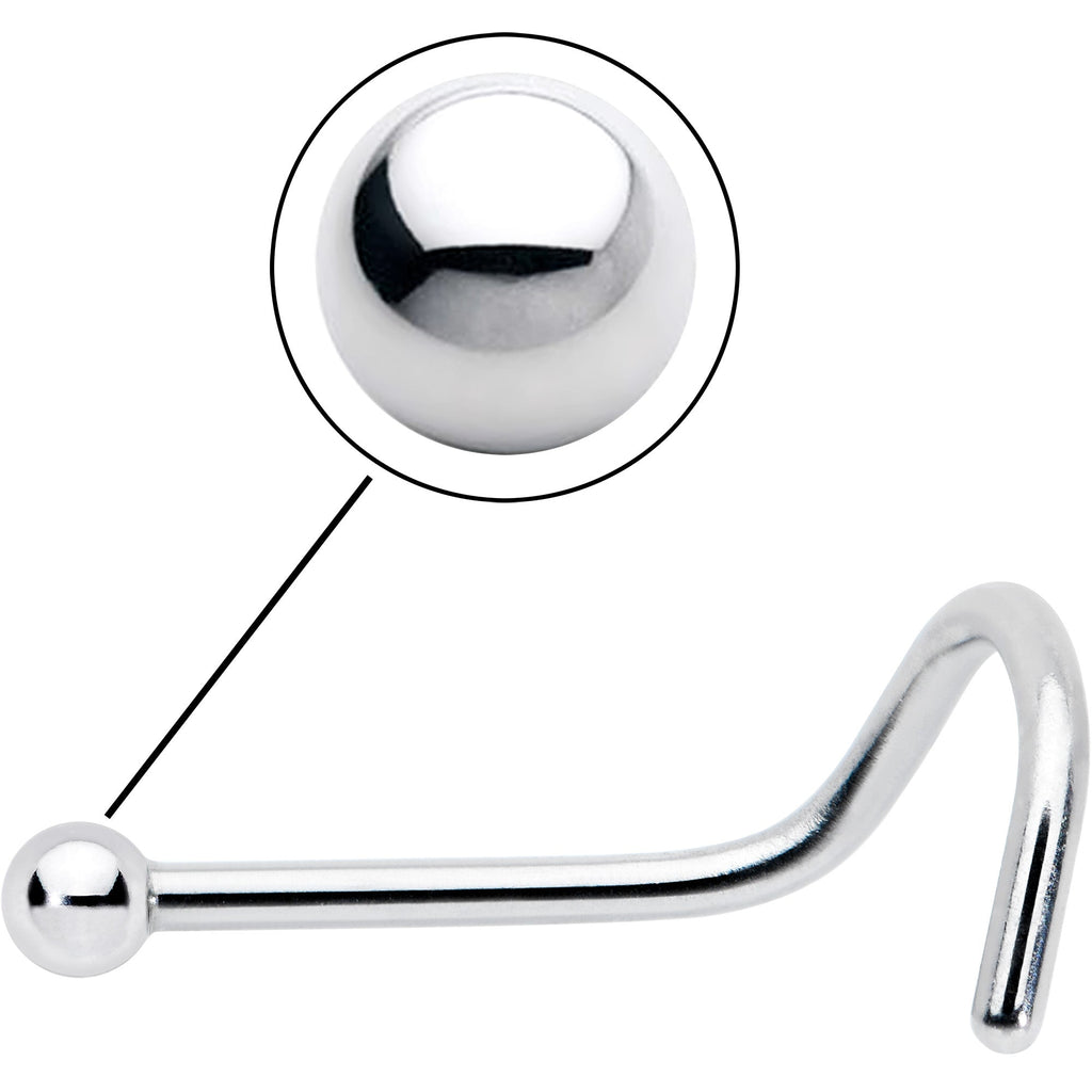 20G Stainless Steel 2mm Ball Nose Screw