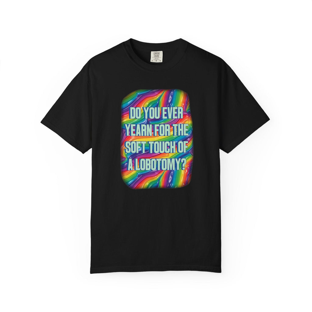 Bespattered Facade "Lobotomy" Colorful Premium Unisex Comfort Colors Garment Dyed 100% Cotton T-Shirt