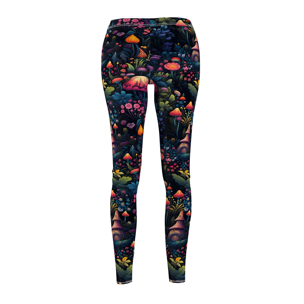 Fairy Tale Magical Forest Women's Cut & Sew Casual Leggings (AOP)