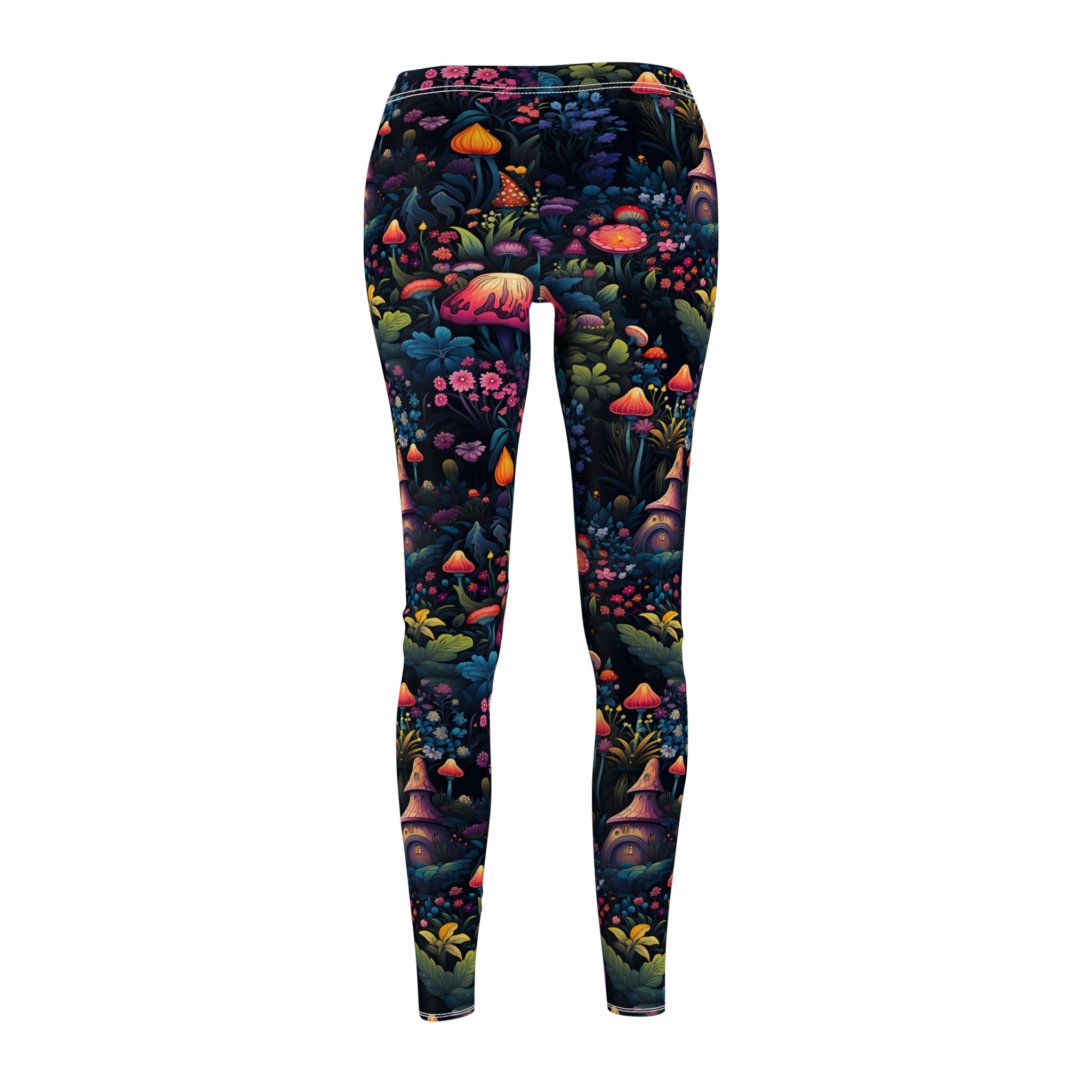 Fairy Tale Magical Forest Women's Cut & Sew Casual Leggings (AOP)