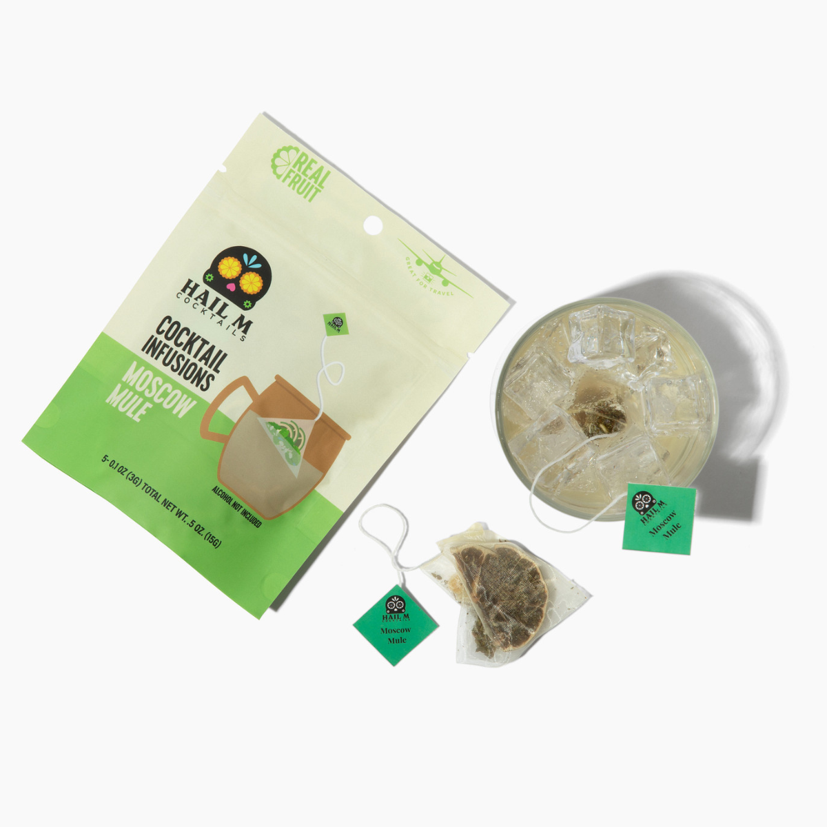 Moscow Mule Infusion Kit – Sugar Free Travel Cocktail Tea Bags