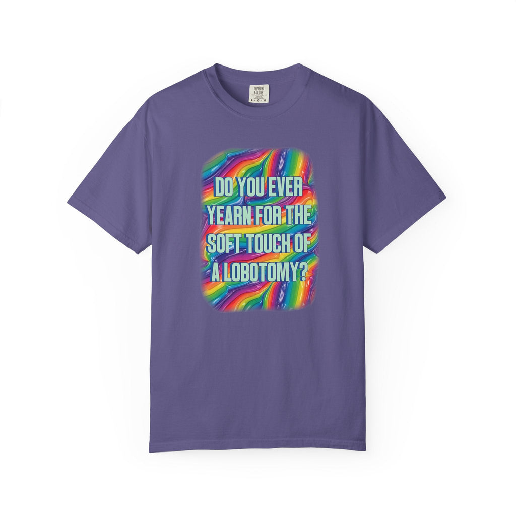 Bespattered Facade "Lobotomy" Colorful Premium Unisex Comfort Colors Garment Dyed 100% Cotton T-Shirt
