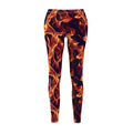 FlameFlicker Casual Leggings Women's Cut & Sew Casual Leggings (AOP)