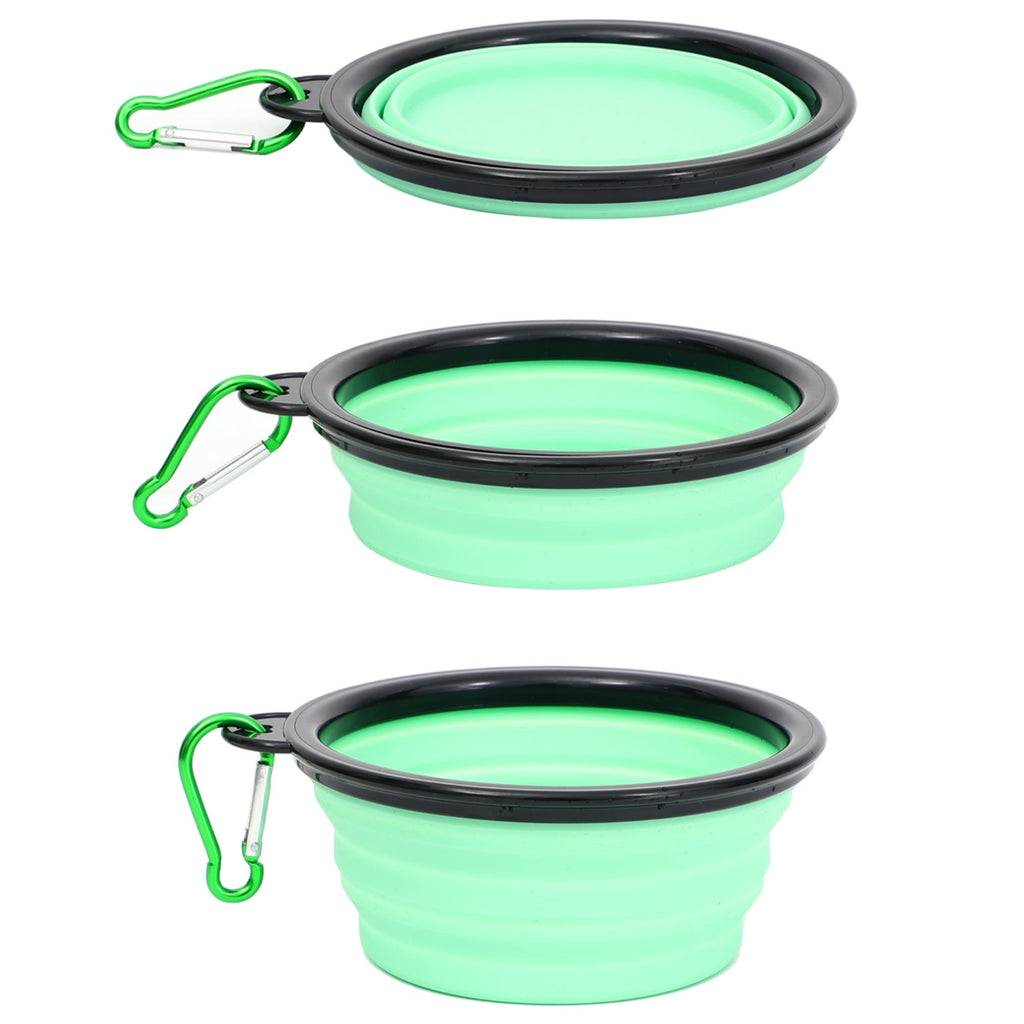 Collapsible Silicone Travel Bowls - 12oz