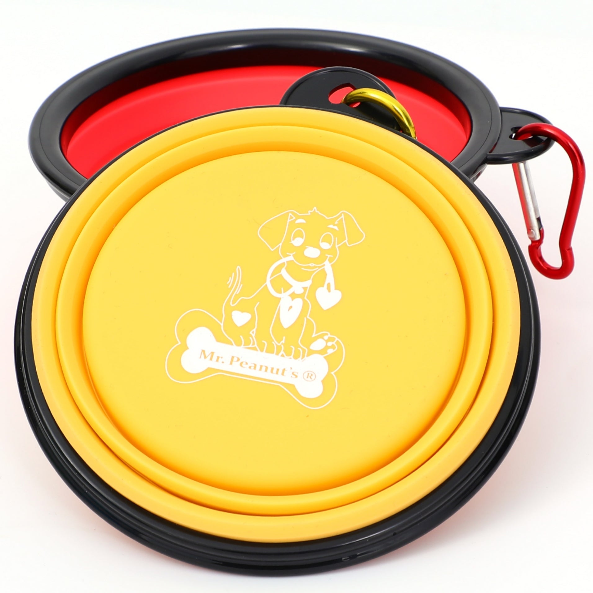 Collapsible Silicone Travel Bowls - 12oz