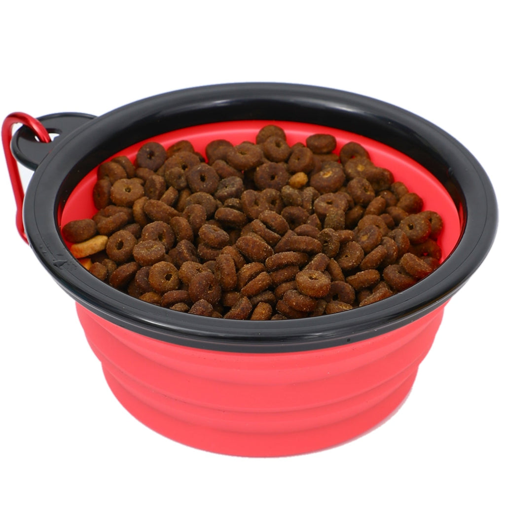 Collapsible Silicone Travel Bowls - 12oz